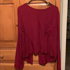 Maroon long sleeve
